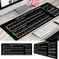 Gaming and trading Pad for Mouse and Keyboard Mouse Mat Pad