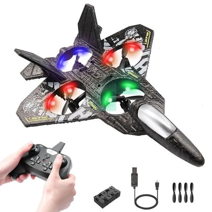 DRONE, RC Plane, 2.4 GHz Remote Controlled Aeroplane Jet Fighter Quadcopter Aircraft